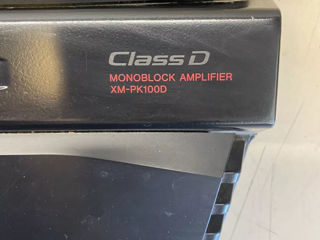 Sony. Class D Monoblock Amplifier Xm-pk100d foto 4