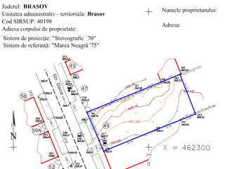 Plan topografic penrtu proectare casa.apa-canal.gaz alte Geolog.Stabilirea hotarilor lotului cu GPS foto 2