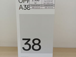 Oppo A38, 4/128 Gb. Pretul 1990 lei