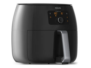 Friteuza cu aer cald PHILIPS Avance Collection Airfryer XXL HD9650/90, 1.4kg, 7.3l, 2225W. Promo!