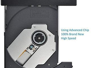 DVD-RW/R Drive (black) slim external USB 2.0 foto 7