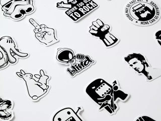 Stickere abtibilduri emoji sticker Autocolante. Виниловые водонепроницаемые Наклейки Стикеры foto 6