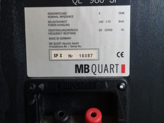 Немецкая акустика MB Quart QL980SP