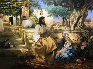 Иисус у Марфы и Марии.копия. foto 1