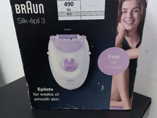 Epilator Braun Silk epil 3. 490 lei