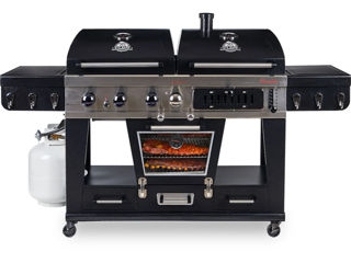 Gratar 3in1 gaz, cărbuni, electric, Memphis, Pit Boss Grill BBQ foto 2