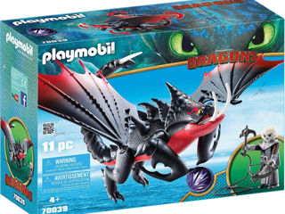 Playmobil jucărie dragon cu figurine foto 9