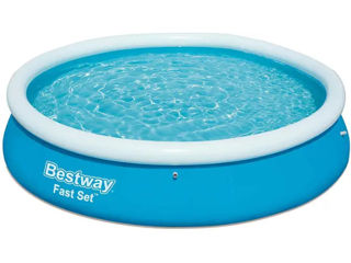 Bazin gonflabil BestWay Fast Set cu pompă de filtrare 3,66x0,76 - perfect pentru verile toride !!! foto 3