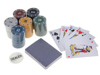 Набор для покера +2 колоды и 120фишек foto 5