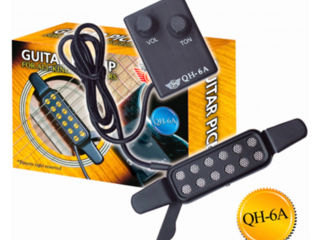 Звукосниматель (магнитный датчик) для акустической гитары foto 7