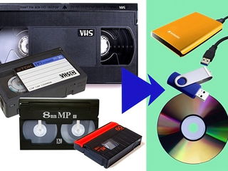 Перезапись-оцифровка видеокассет всех форматов на DVD диски флешки с редактированием.
