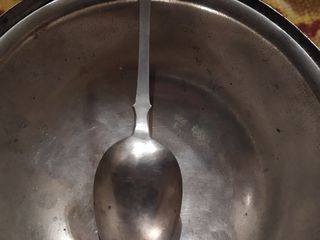 Серебряная ваза и ложка foto 6