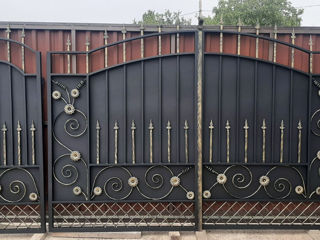 Garduri la comanda, temelie din beton, beton armat, Забор из профнастила, на заказ, Chisinau,Молдова foto 4
