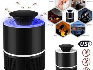 Лампа ловушка уничтожитель комаров насекомых Mosquito Killer Lamp White foto 2