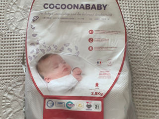 Эргономический матрасик- кокон Red Castle Cocoonababy White foto 2