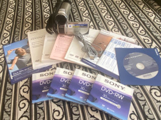 Sony Handycam  DVD+Memory Stick+ 4новых диска DVD-RW для неё foto 9