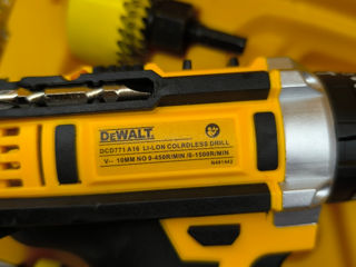 Новый ударный шуруповёрт DeWalt 24v/6ah с большим набором инструментов foto 7