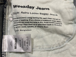 Weekday Astro Super Baggy Jeans foto 3