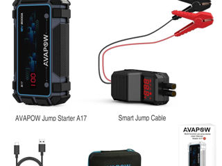 Booster, Пусковое устройство, Jump Starter 2000 ампер с пауэрбанком фото 1