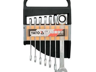 Se vinde Set de chei combinate cu clichet Yato YT-0208 10 . În rate la 0%. Livrare în toată Moldova.