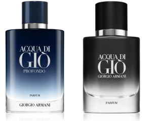 Armani Acqua Di Gio Homme Parfum (75 ml) / Armani Acqua Di Gio Profondo Parfum (100 ml)