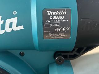 Новая воздуходувка Makita foto 3