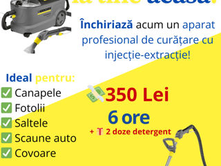 Chirie aspirator profesional Karcher (Curatare chimica) foto 3