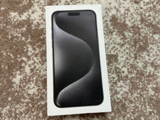 Iphone 15 Pro Max 256gb Black Titanium Sigilat  Original  Garantie Apple  Neverlock Orice Sim