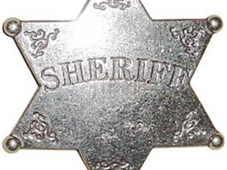Звезда шерифа шестиконечная!материал: металл страна: испания foto 2