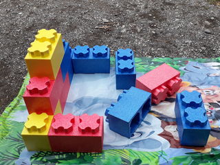 Детский EPP огромные игрушечные блоки из пенопласта типа лего. foto 6