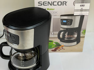 Aparat de cafea Sencor SCE 3700Bk 490 lei. foto 1