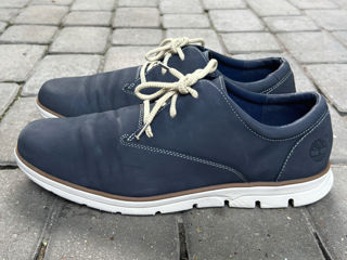 Timberland Bradstreet Oxford Black Iris. Размер 45. Оригинал. В идеальном состоянии. foto 2