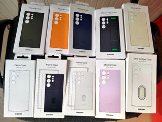 Оригинальные чехлы Samsung S24Ultra.S24.S23.S23+;S23Ultra.Z Fold 4,5. Z Flip 3,4,5. S22.S22+ Note 10 foto 8