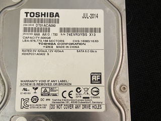 Toshiba 500gb х/с foto 1