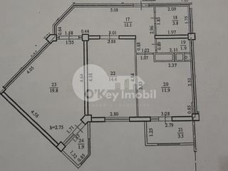 Astercon - 2 camere, reparație euro, mobilat, Vasile Lupu 66900 € foto 11