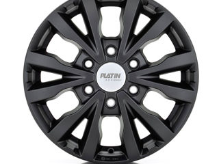 6x130 R16 Platin P86 Matt Black (Mercedes Sprinter/ VW Crafter) foto 1