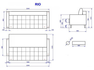 Canapea Rio (Soro 93)