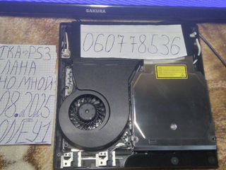 Playstation 3 slim + 40 игр - после техобслуживания, чистки и профилактики, прошитая и чистая внутри foto 1