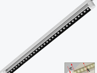 Proiector LED pe sina, proiector track cu LED, sisteme de iluminat pe sina, panlight, LED liniar foto 9
