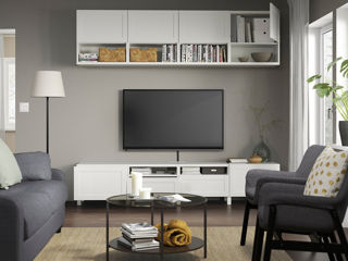 Living spațios Ikea Besta 240x42x230