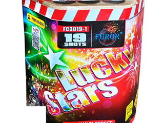 Салют Furor Lucky Stars FC3019-1, калибр 30 мм. 19 зар