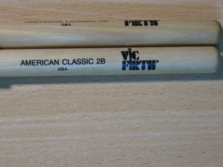 новые палочки VIC FIRTH American Classic 2B (USA)