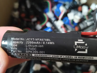 Baterii acumulatori lithium 2200 mAh
