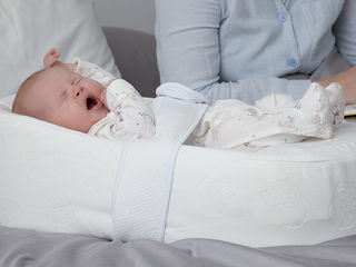 Детская ортопедическая подушка Колыбель-кокон для новорожденных от Аскона foto 7