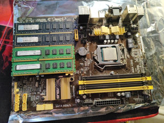 Intel Core i5 4570 + placa de baza ASUS H87-Pro + 32GB (4x 8GB) RAM foto 4