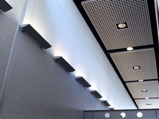 Решетчатые алюминиевые подвесные потолки Грильято в Молдове foto 5