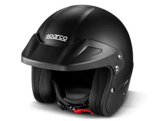 Шлем открытый Sparco J-PRO (ECE 22.06) чёрный foto 1