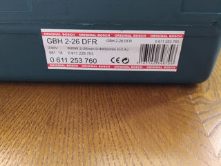 Продам перфоратор Bosch GBH 2-26 DFR новый. foto 6