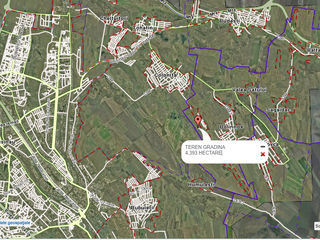 3 hectare de teren gradina linga Chisinau - Colonita cu gaz, electricitate si apa linga teren... foto 8