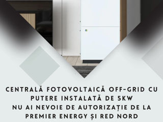 Centrală electrică fotovoltaică de tip off-grid cu puterea instalată de 5 kW foto 3